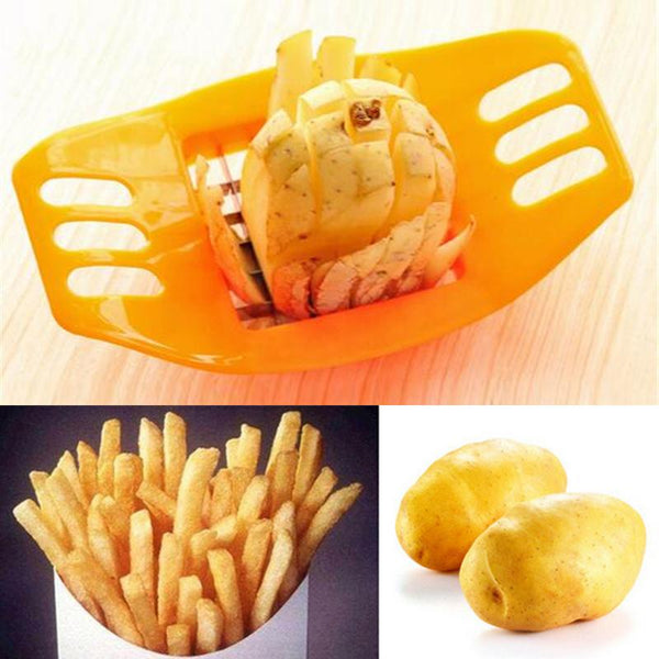 New stainless steel kitchen cooking tools fruit vegetable accessories products fries potatoes knife slicing machine chopper